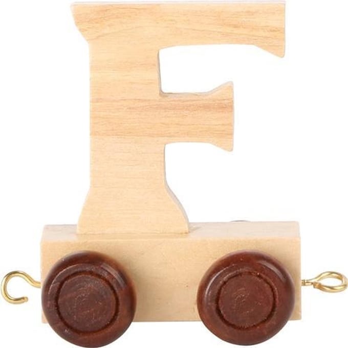 Small Foot - Houten Lettertrein - F