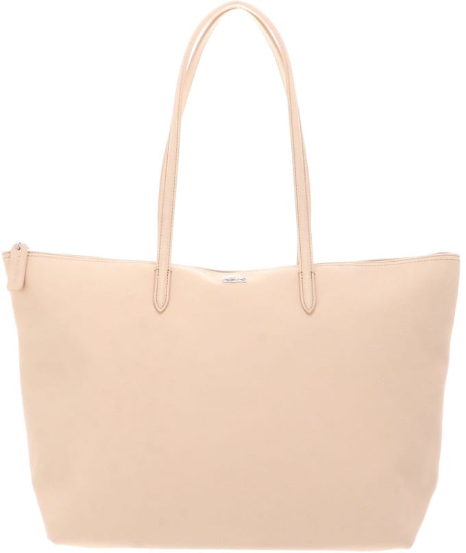 LACOSTE schoudertas Shopping Bag Angie abrikoos