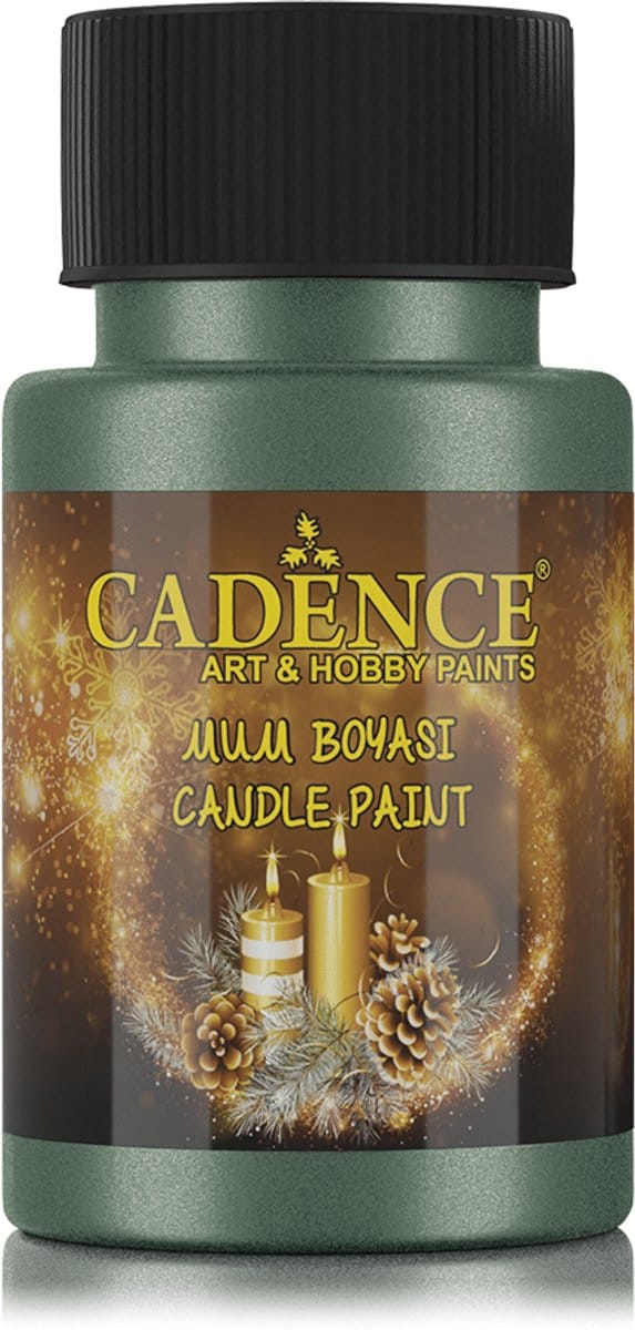 Cadence Candle Paint - Green (2135) - Candle Paint - 50 ml - Non-toxic - Durable