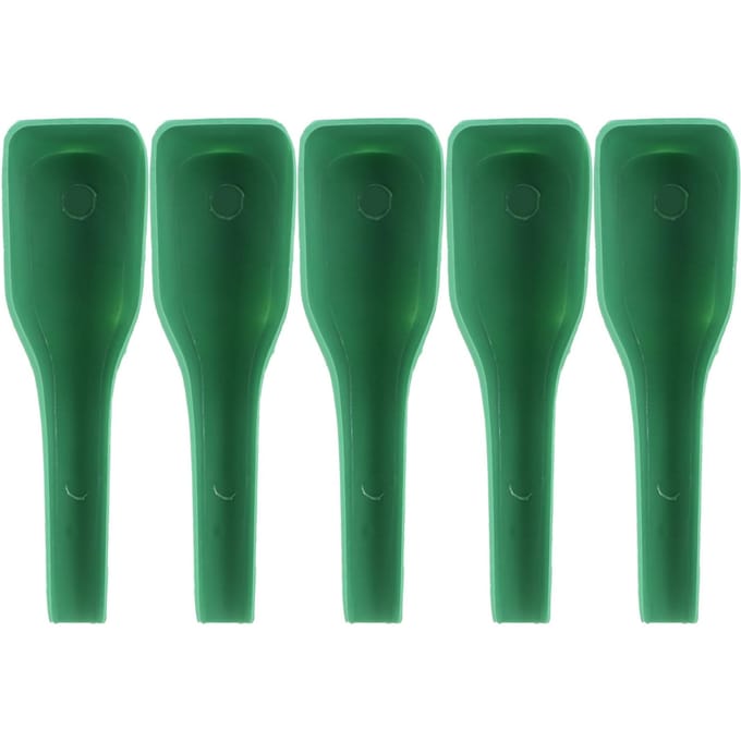 5 Stuks Vogel Voedingslepel Plastic Voedsel Schep Vogelkooi Voederbak Accessoires Benodigdheden blue