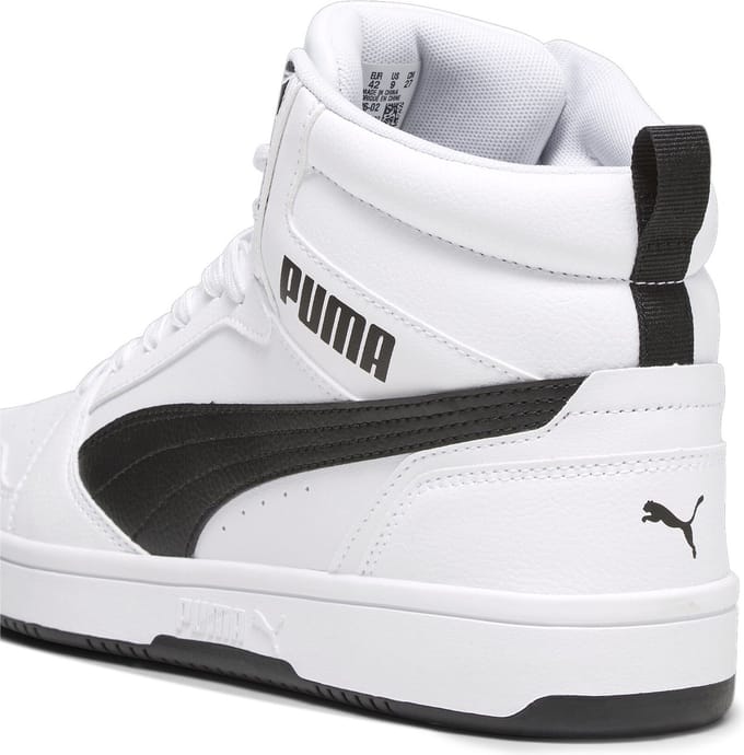PUMA Rebound v6 Unisex Sneakers - Wit/Zwart