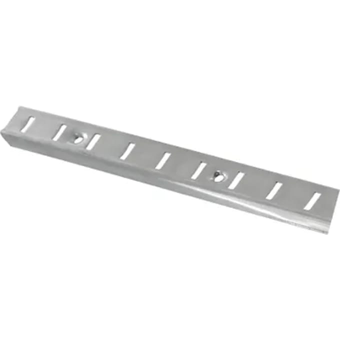 Vynex Stellijst Opschroefbaar - Vernikkeld Staal - 16x2000mm
