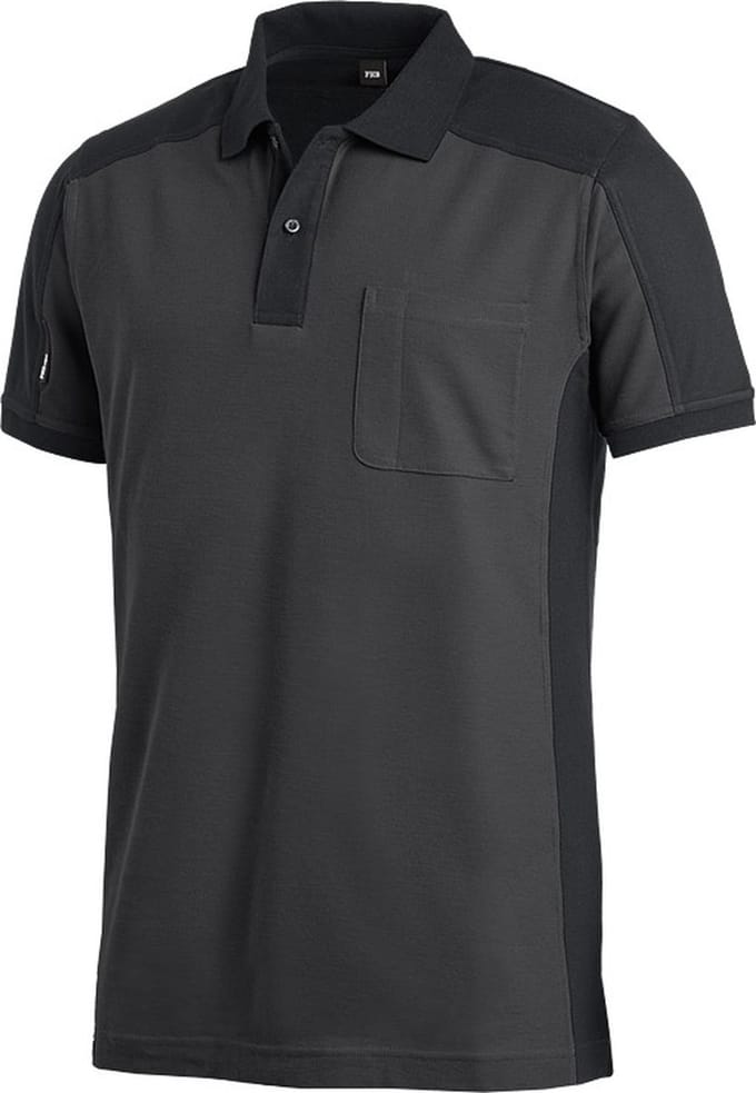 FHB KONRAD Poloshirt 91490 - Antraciet-Zwart - 2XL