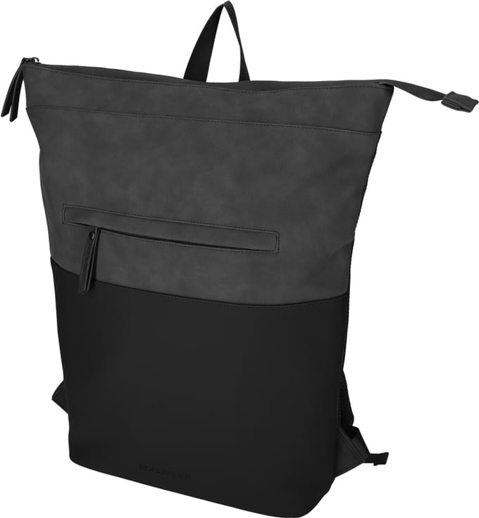 Norlander PU Rugtas Napolitana - 16 Liter - Zwart