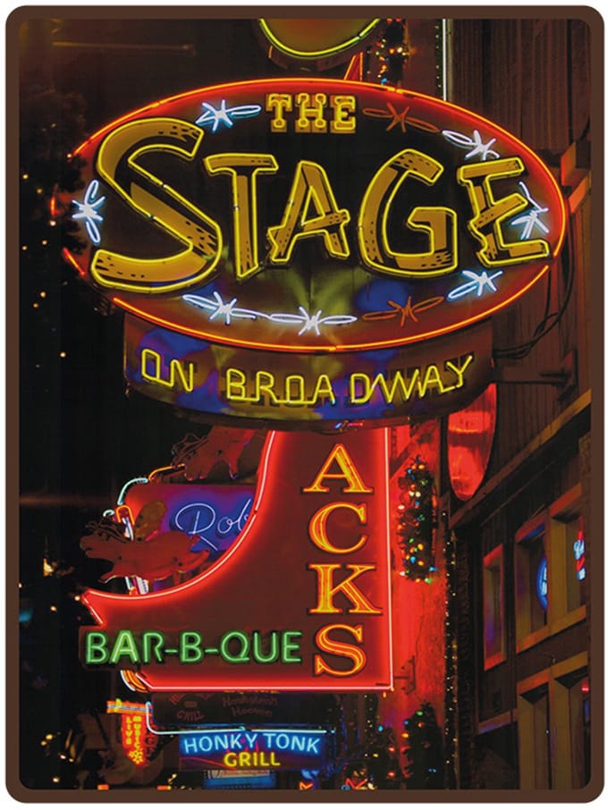 Signs USA - wandbord - dibond - The Stage - 60 x 45 cm