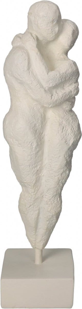 HD Collection Deco Beeld Knuffel Mensen - Polyresin - - 8 x 32 x 8 cm (BxHxD)