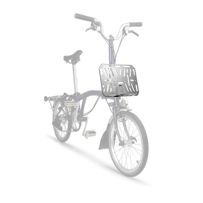 Support avant de vélo pliant, bricolage, adaptateur de Base de sac de vélo, support avant intégré en alliage d'aluminium pour noir