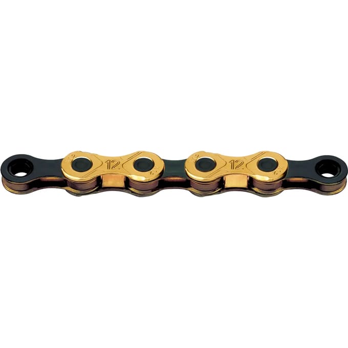 Ketting X12 12v 126L waxed goud/zwart