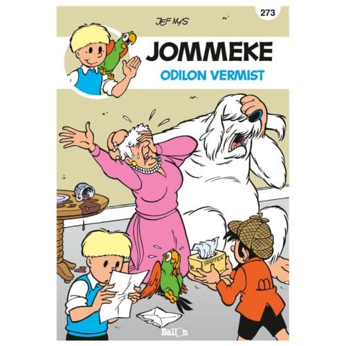 Odilon Vermist - Jommeke Strip - Philippe Delzenne