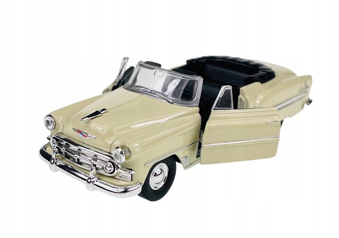 Welly Old Timer 1953 Chevrolet Bel Air Beige 1:34 Metaal