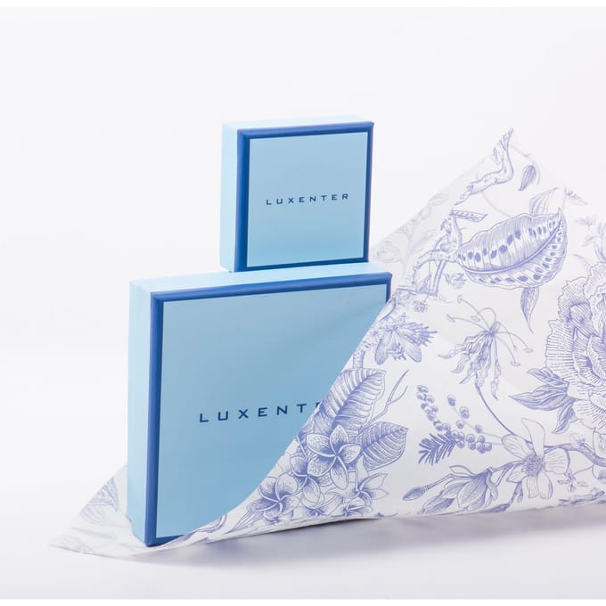 Luxenter Sharam oorbellen met zilveren afwerking