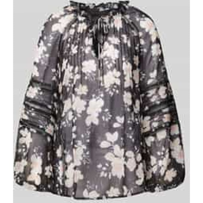 Blouse met bloemenprint, model 'GILDA'