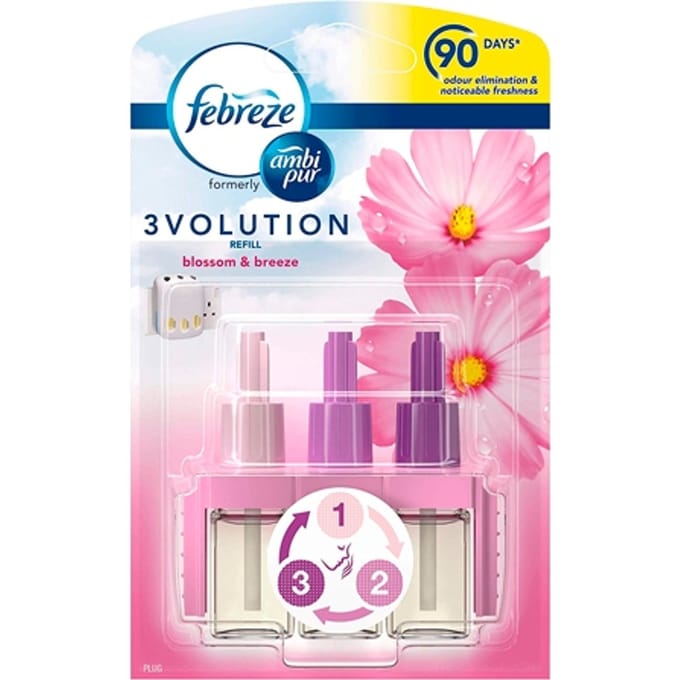 Ambi Pur Electric Navulling 3volution – Blossom & Breeze 20 ml