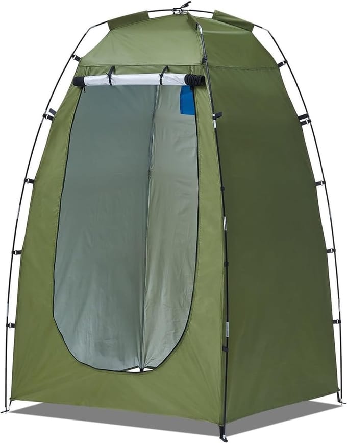 Draagbare douchetent, waterdicht, toilettent, omkleedtent, outdo1