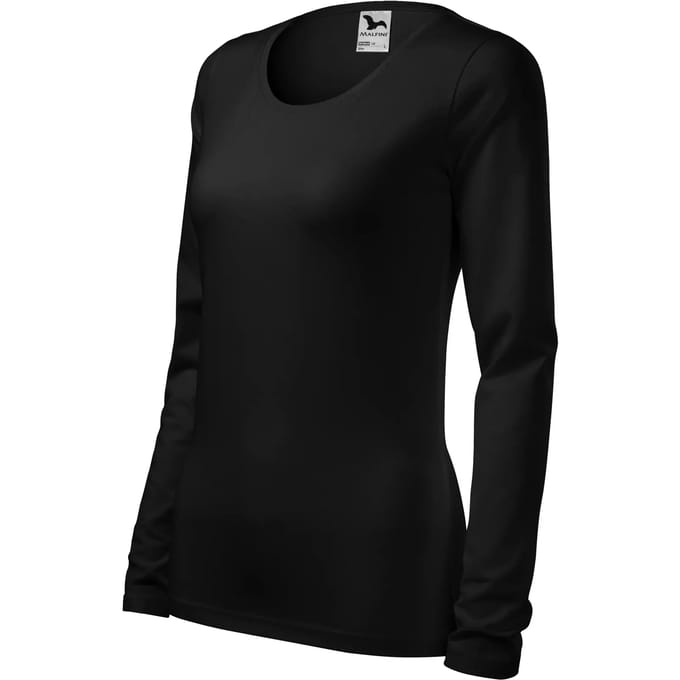 Dames-T-shirt met lange mouwen Malfini Slim 139