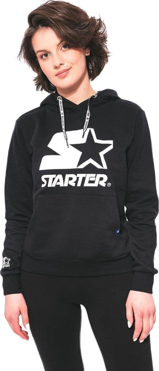 Starter Man Blouse Zip Hoodie, Vrouwen, Zwart, Sweatshirt, maat: S