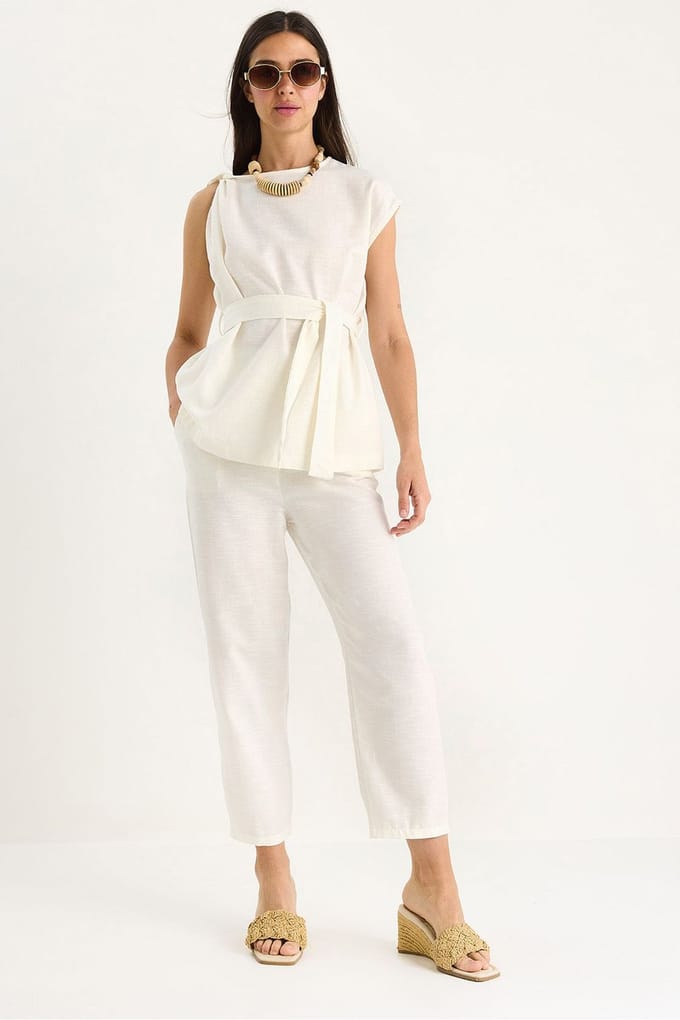 Blouse-Broek Twee Delige Set