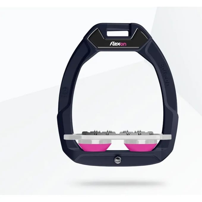Platte Ultra Grip Veiligheidsbeugels Blauw/Grijs/Roze Flex-On Safe-On