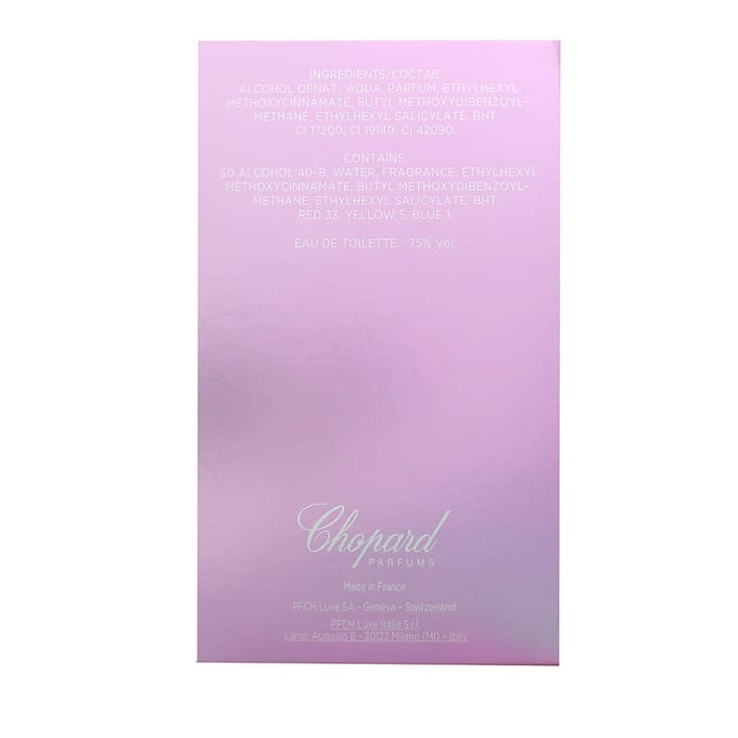 Chopard, Pink Wish, Eau De Toilette, Voor Vrouwen, 75 ml