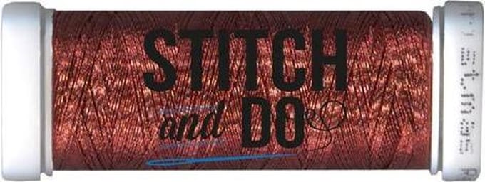 Stitch & Do 200 m - Hobby Dots - Kerst Rood