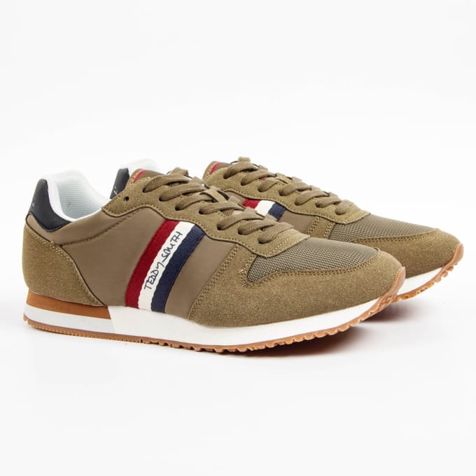 Teddy Smith tricolor sneaker voor heren