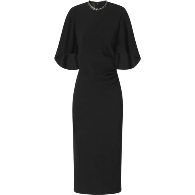 casual vrouwelijke kleding Pinko - dubbele jurk - zwart