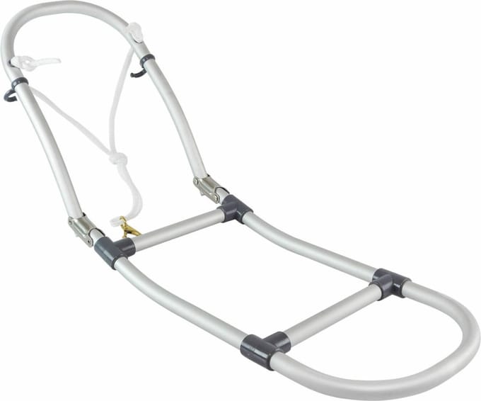 HIBO Zwemtrap Rubberboot 3-treden Aluminium