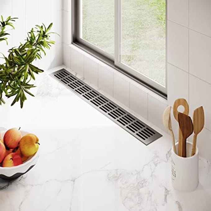 Aluminium Ventilatierooster 80 mm - Flexibele Kleur- en Lengteopties