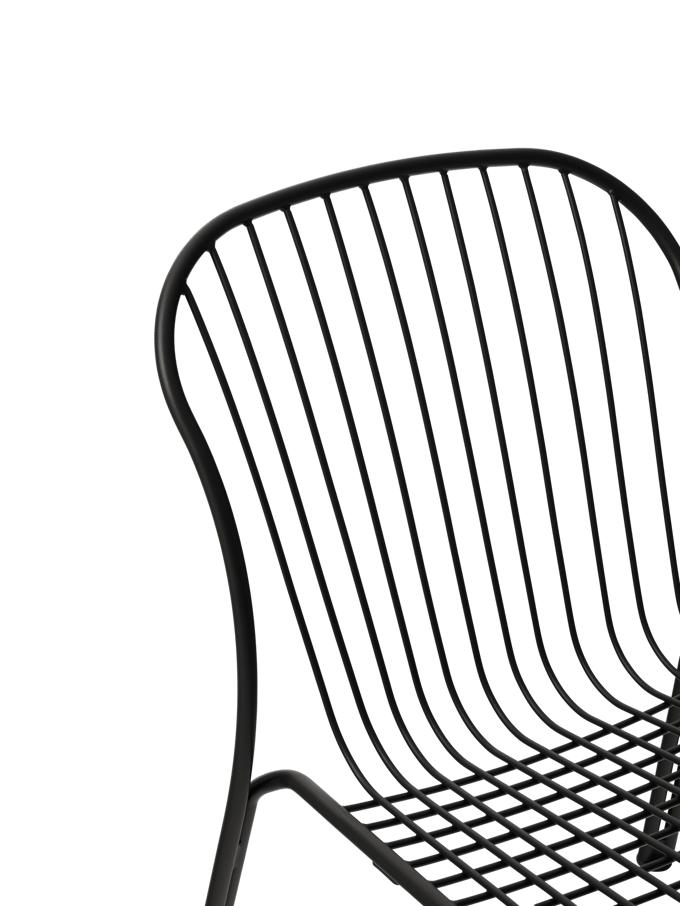 &Tradition Thorvald Outdoor Loungestoel SC100 - warm black