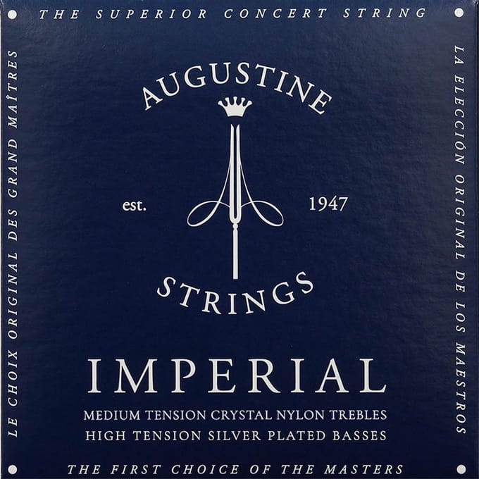 Augustine Imperial Blue Snaren voor Klassieke Gitaar - Medium/Hoge Spanning