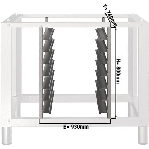 GGM Gastro Blechhalter - für Untergestell BUV80010 Zilver
