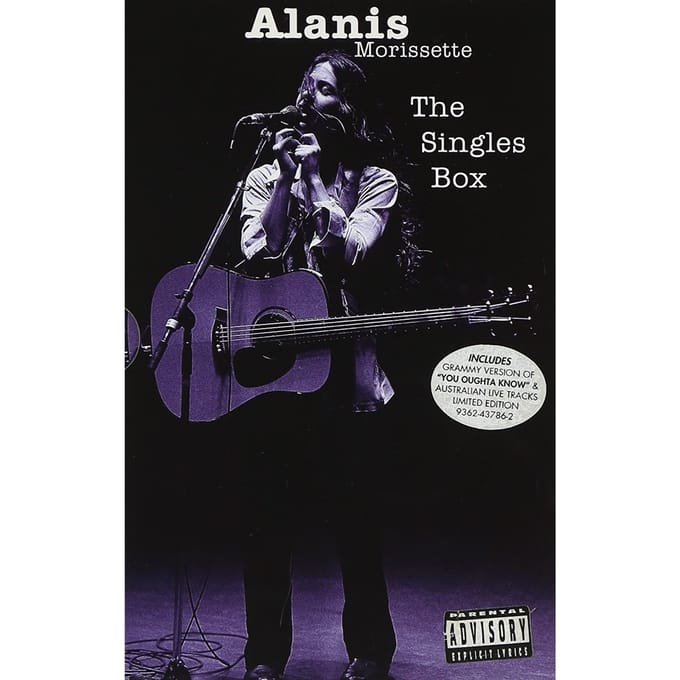 CD ALANIS MORISSETTE The Singles Box 9362437862 Maverick 1996 Australie Rock Occasion