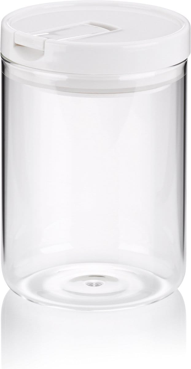 Voorraadpot 0,9 L, Wit - Kela | Arik