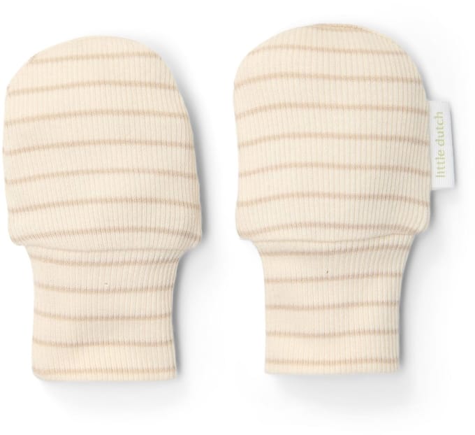 Krabwantjes - Beige - Maat one size - Newborn Naturals - Stripe