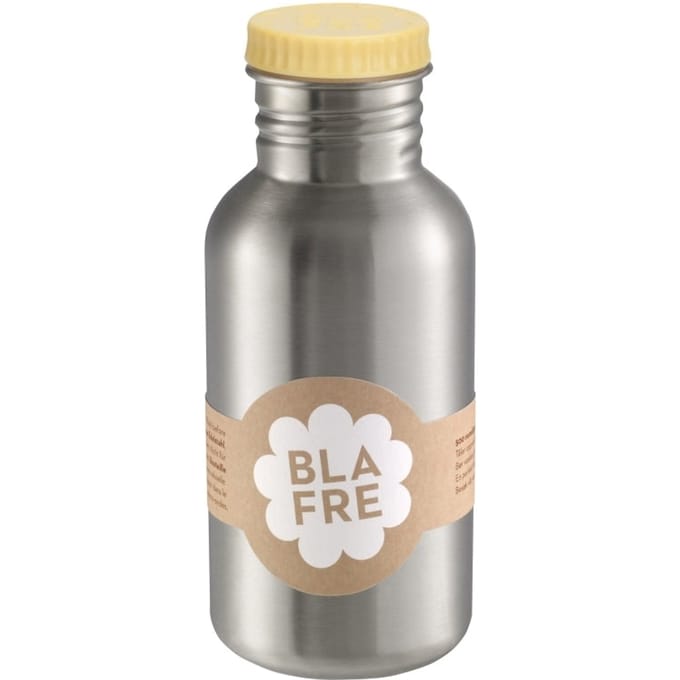 BLAFRE drinkfles RVS soft geel 500 ml