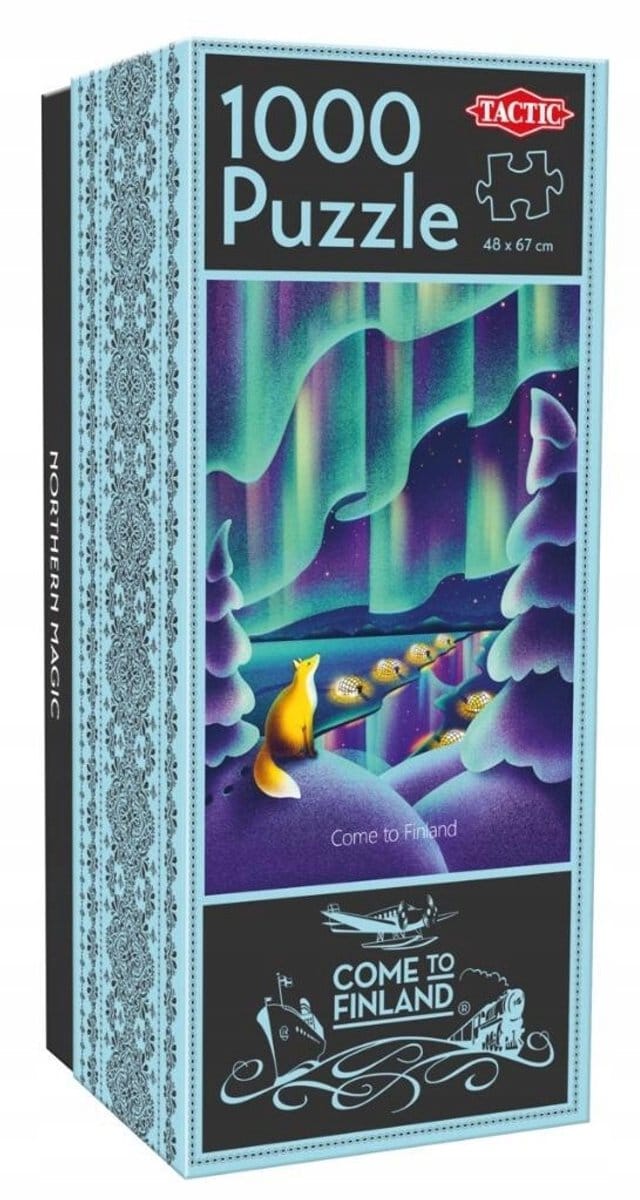 Lithuanian title: Dėlionė 1000 elementų „Ateik į Suomiją: Pohjolan Taika“