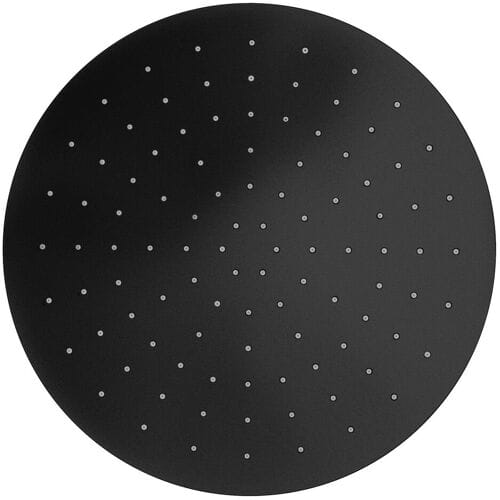 Herzbach DEEP BLACK rain shower round Ø 30 cm 23.600300.1.12
