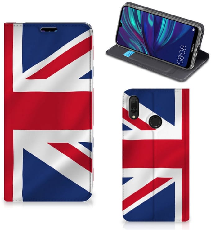 Huawei Y7 hoesje Y7 Pro (2019) Standcase Groot-Brittannië