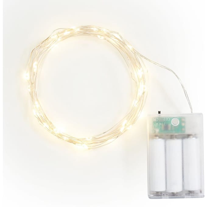VBS Micro LED snoer lampjes "40 LED's", met timer