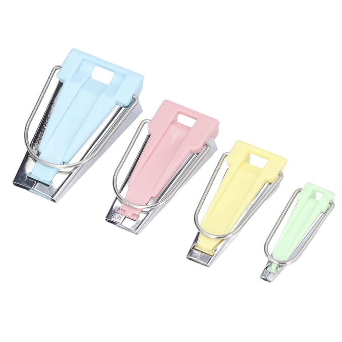 4 Pièces Biais Maker Accurucy Outils de Couture Ménagers Matelassage Fournitures de Travail de Patchwork DIY white