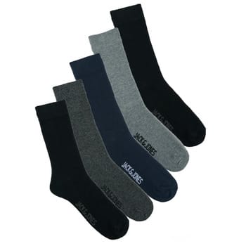 JACK&JONES ACCESSORIES JACJENS SOCK 5 PACK NOOS Heren - Maat ONE SIZE