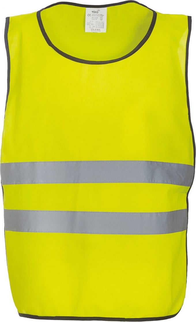 Overgooier Unisex L/XL Yoko Hi Vis Yellow 100% Polyester