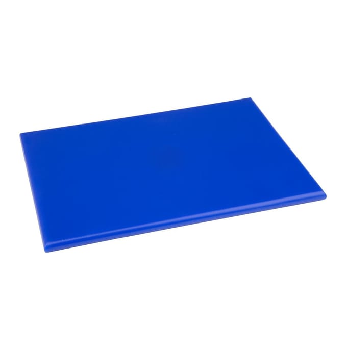 Hygiplas HDPE Snijplank Blauw 300x225x12mm HC863 - Horeca