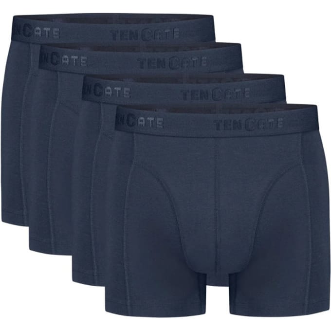 Ten Cate Basics shorts navy 4-pack voor Heren | Maat M