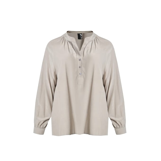 Lichte Viscose Blouse Dames Mat Fashion