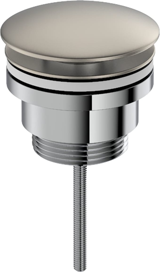Futurbath Luxe clickwaste 5/4 laag model geborsteld nikkel