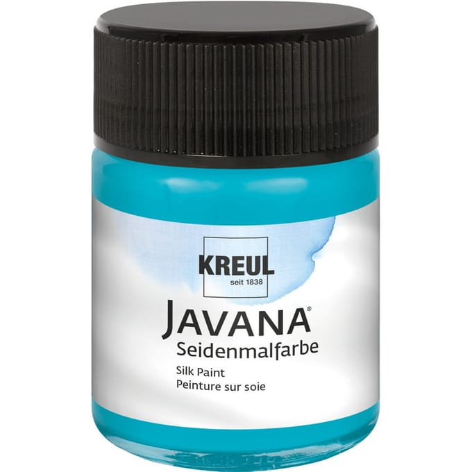 KREUL Javana Zijdeverf, 50 ml - Turkoois