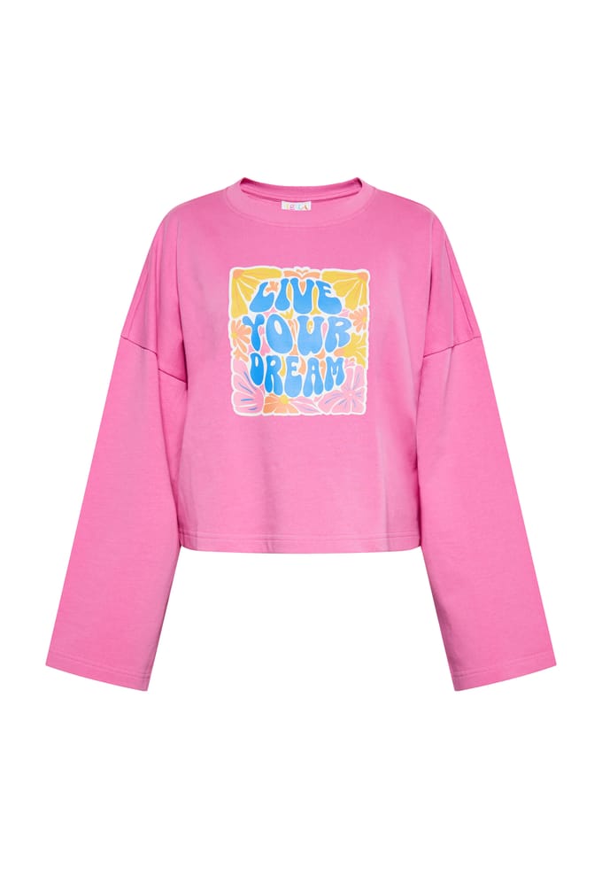 IZIA Sweatshirt Dames roze