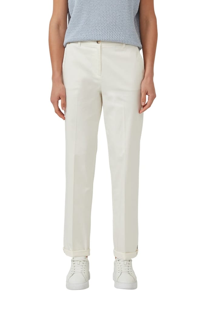 s.Oliver  Pants Offwhite Taglia: W40 | Pantaloni da completo Outlet | Donna | Bianco
