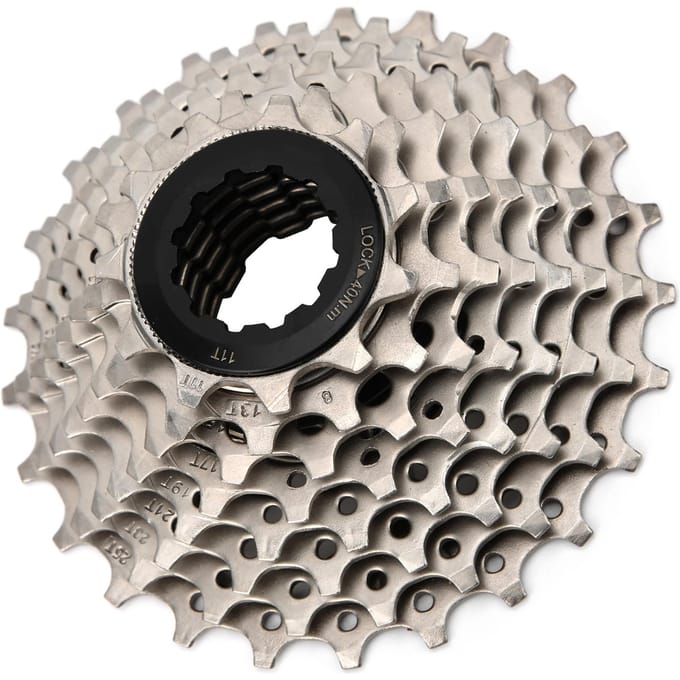 Racefiets Vrijloop 8 Versnellingen 25T Cassette Chroom-Molybdeenstaal Tandwiel Accessoires black